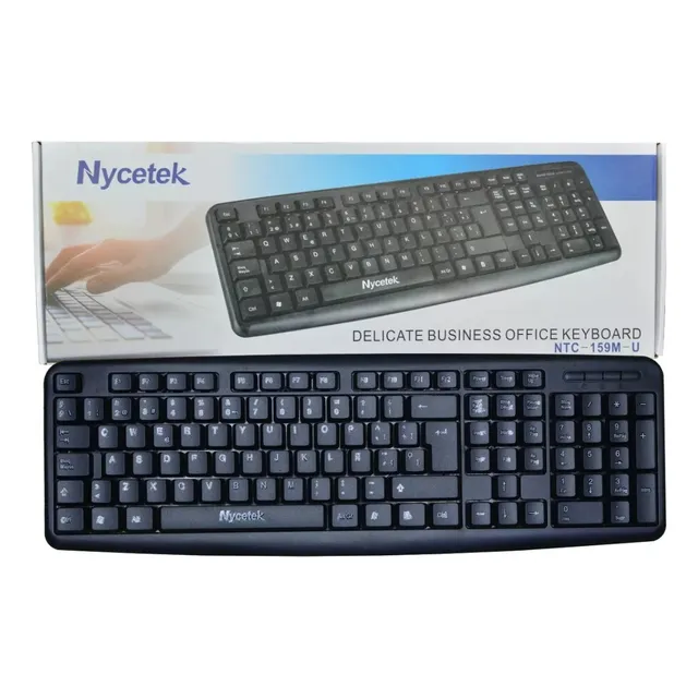 Teclado Alambrico Usb Para Computadora Pc Laptop 
