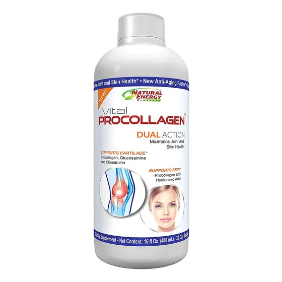 Suplemento Natural Energy Vital Procollagen 473 Ml Snickerdo