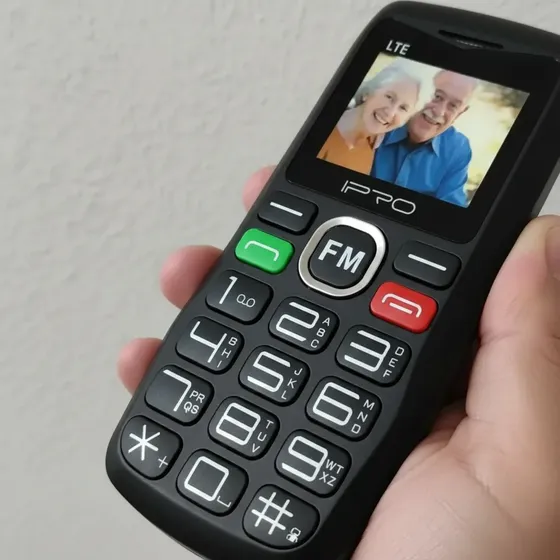 Celular Barato Para Adultos Mayores Botón Pánico Teclas Sos