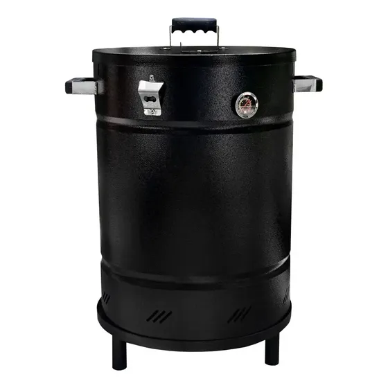 Barril Ahumador Asador Grande Hierro 