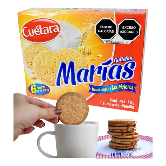 Galletas Marias Para Reposteria 1 Kg Cuetara
