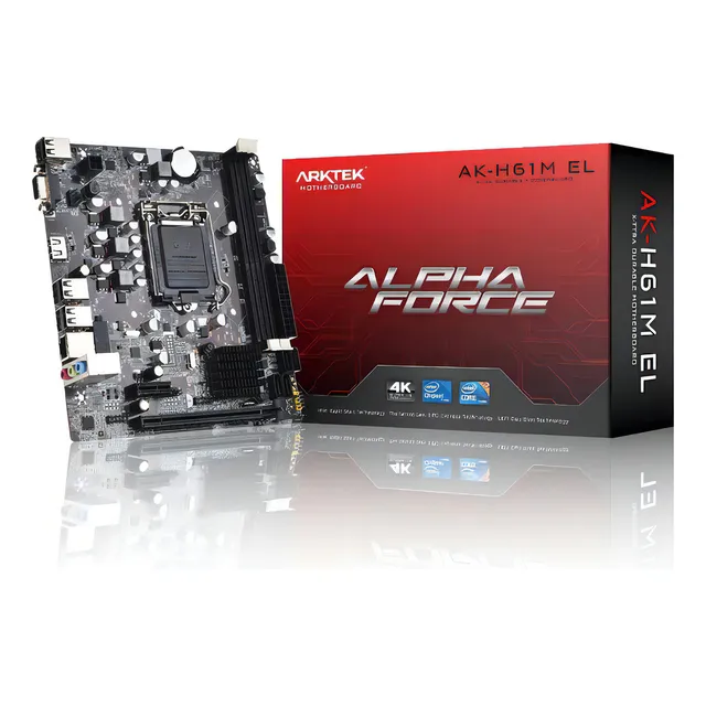 Board Artek Intel H61 2da 3ra Ddr3 Socket 1155 Systorecol