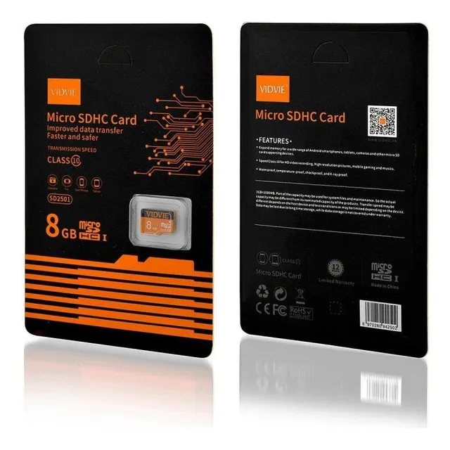 Memoria Micro Sd 8gb Clase 10