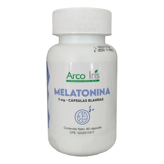 Melatonina Arco Iris 3mg 60 Caps