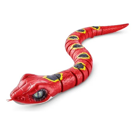 Mascota Serpiente Automática Roja - Robo Alive Color Rojo