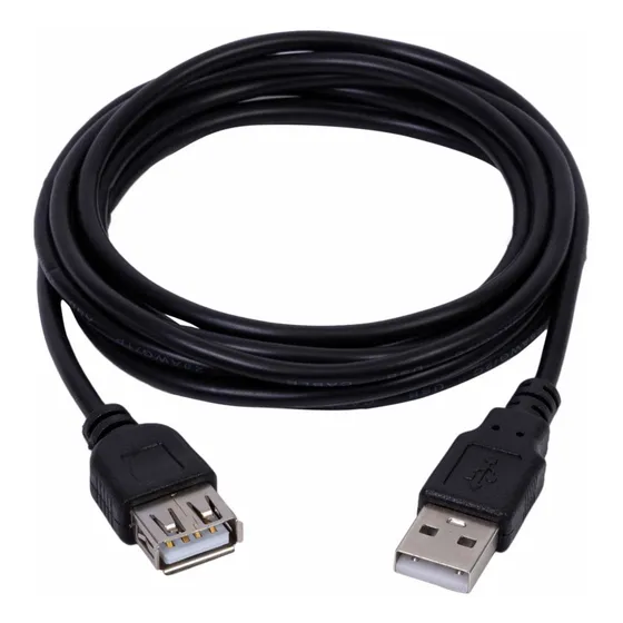 Cabo Usb 2.0 Extensão 1,5 Metros Extensor Macho Fêmea