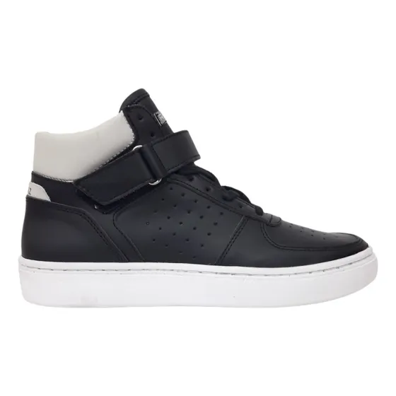 Botas Cuero Negro Gris Hombre Mmartinez Devin