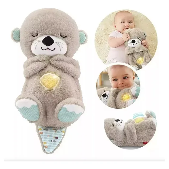 Nutria Plush Otter Plush  Relajante Compañera De Respiración