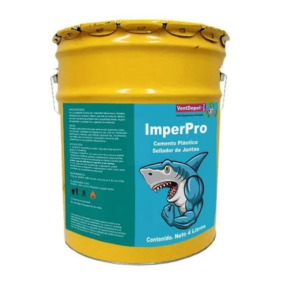 Sellador Para Azotea, Mxipp-002, 19l, Sellador Pasta Negro, Color Negro