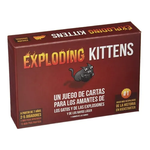 Exploding Kittens Juego De Mesa Español