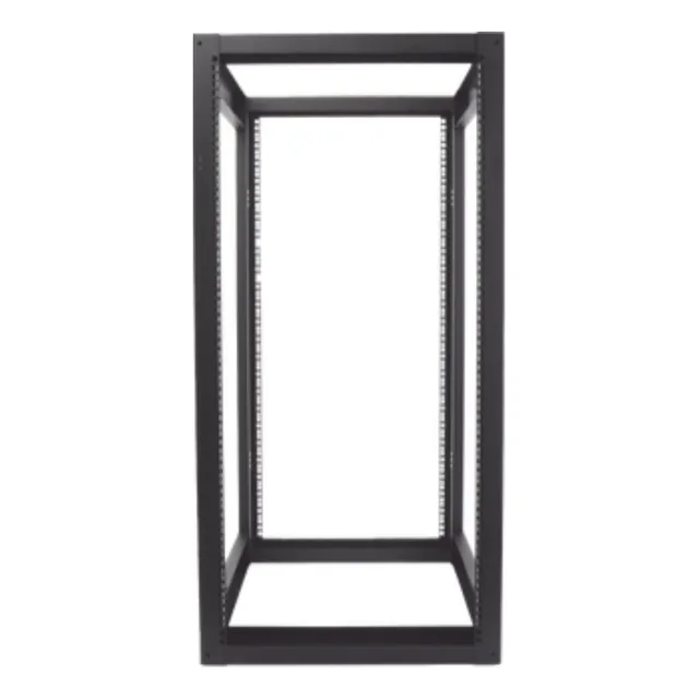 Rack Estándar 19  De 4 Postes, Acero, 24 Unidades,