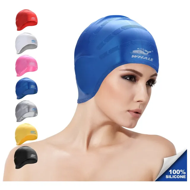 Tapa Natacion Para Cabello Largo 100% Silicona Gorro Que