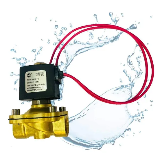 Válvula Solenoide 3/4'' Pulgada Laton Bobina  220v N.cerrada