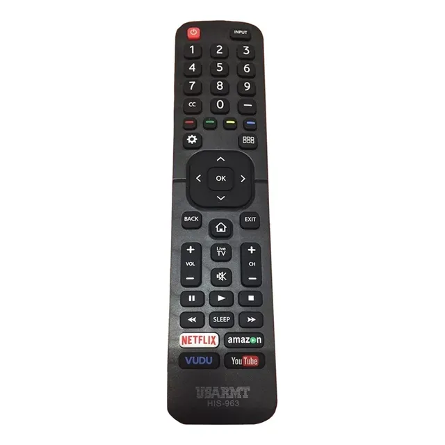 Control Pantalla Tv Hisense Smart Netflix Pilas /e