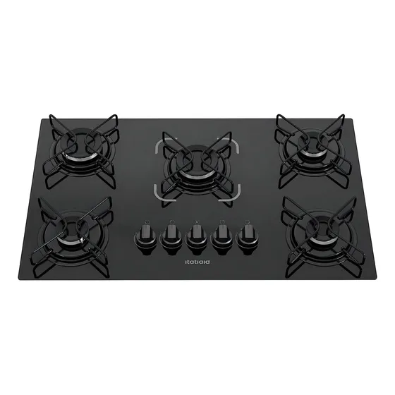 Cooktop Itatiaia Essencial 5 Bocas Preto -