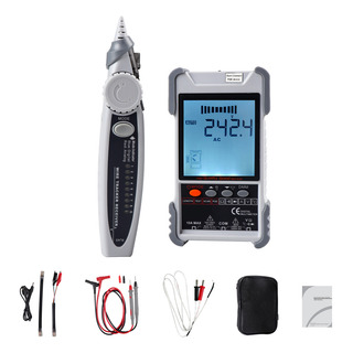 Testador De Cabo De Rede Portátil Com Lcd E Ajustável Testador De Cabo De Rede Portátil Com Lcd E Ajustável