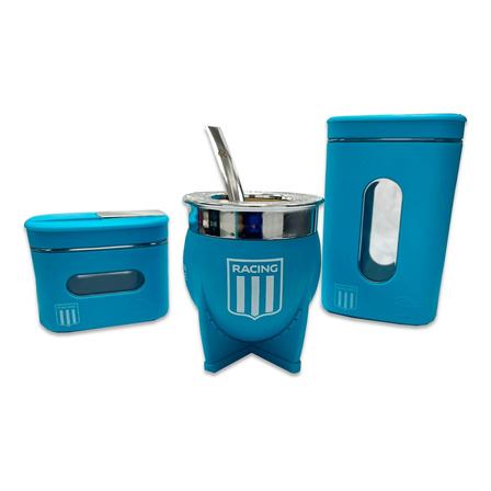Set De Mate Racing Club Academia Azucar Yerba Mate Pampa Set De Mate Racing Club Academia Azucar Yerba Mate Pampa