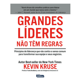 Livro Grandes LĂderes NĂŁo TĂȘm Regras Livro Grandes LĂderes NĂŁo TĂȘm Regras