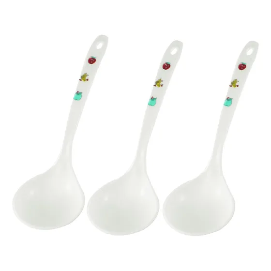 Qtqgoitem 19,5 Cm Largo Restaurante Vajilla Plastico Cuchara