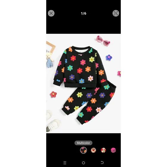 Conjunto Shein De Niña. Talla 2-3años. Nuevo