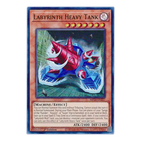 Yugi-oh! Labyrinth Heavy Tank Mp24-en257 Ultra