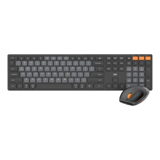Combo Mouse + Teclado Inalambrico Fantech Bluetooth Y Usb