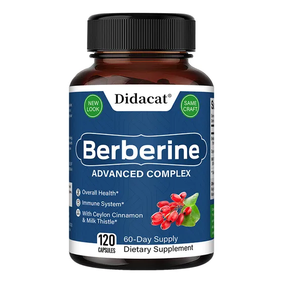 Berberine Advanced Complex 1200 Mg - 120 Cápsulas/botella