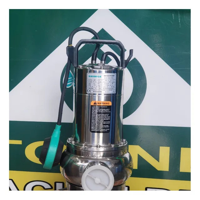 Bomba De Agua Sumergible 1hp En Acero Inoxidable Shimge 220v