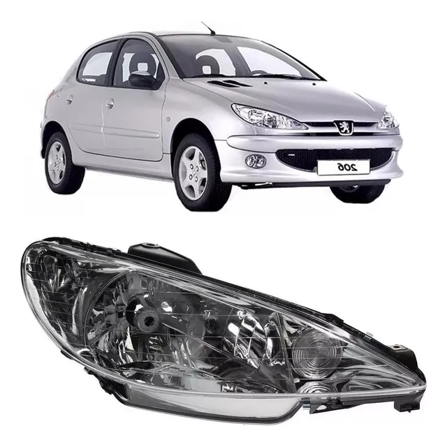 Optica Peugeot 206 2009 2010 2011 2012 2013 Monoparabola