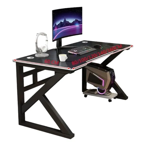 Mesa Escritorio Gamer Modelo 022 Color Negro