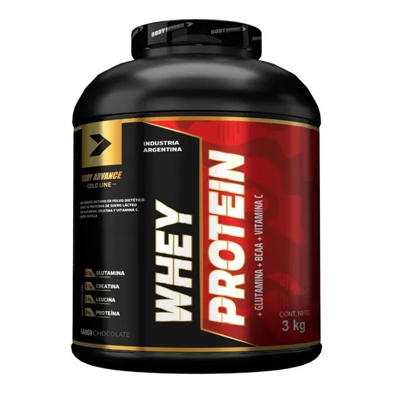 Body Advance Gold Line Proteína Whey Protein 3kg V/sab