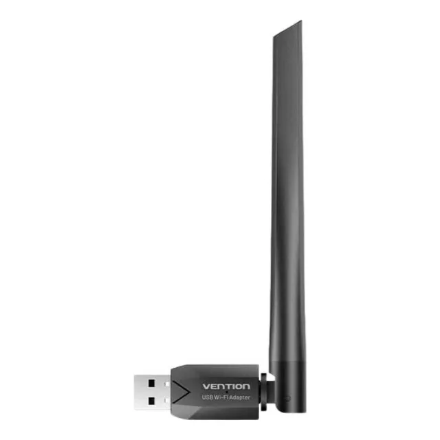 Adaptador Usb Vention Ac650 Kdtb0 Wi-fi Doble Banda C/antena