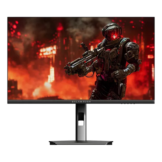 Monitor Gamer 27 Balam Rush Ultra Explorer MXT27P 1ms 165Hz QHD IPS HDMI DP Altavoces Pivote FreeSync / G-Sync 127V Gris Oscuro