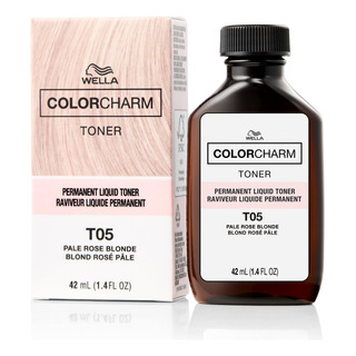 Tónico Para El Cabello Wella Color Charm T05, Rubio Rosa Pál Tónico Para El Cabello Wella Color Charm T05, Rubio Rosa Pál
