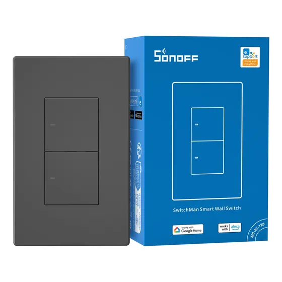 Sonoff Interruptor Inteligente Luz 2 Botones M52c120 Wifi