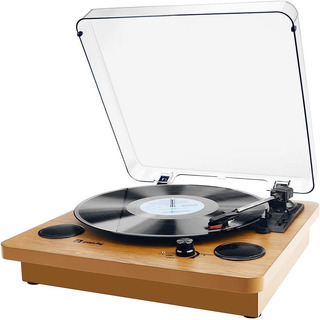 Popsky 3 Speed Turntable W/ Bluetooth And Speaker Popsky 3 Speed Turntable W/ Bluetooth And Speaker