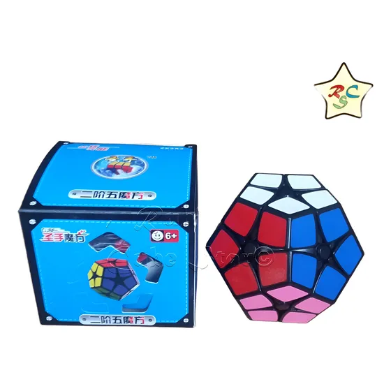 Cubo Rubik Shengshou Megaminx 2x2 Dodecaedro Cuerpo Negro