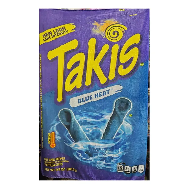 Frazada Takis Blue Heat Individual Ultra Suave