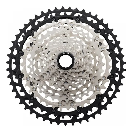 Casete Shimano Deore Xt M8100 K7, 12 V, 10 a 51, microestrías, color negro, número máximo de dientes 51, número mínimo de dientes 10