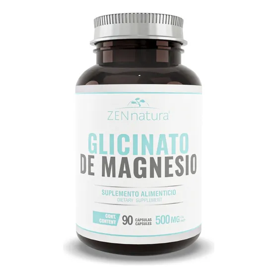 Glicinato De Magnesio 90 Caps Zen Natura Sabor Sin sabor
