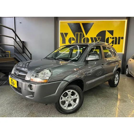 Hyundai Tucson Gls 2.0 Flex Automatico 2016 Completo Couro Midia Baixa Km