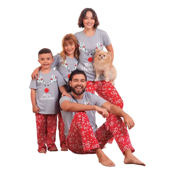 Pijamas Navideñas D'lunas  Para Toda La Familia