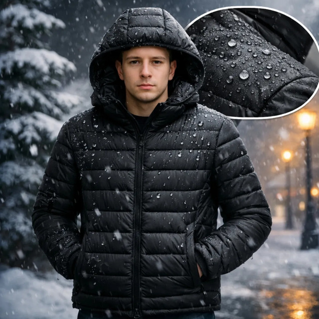 Jaqueta Puffer De Frio Intenso Blusa Impermeável Inverno