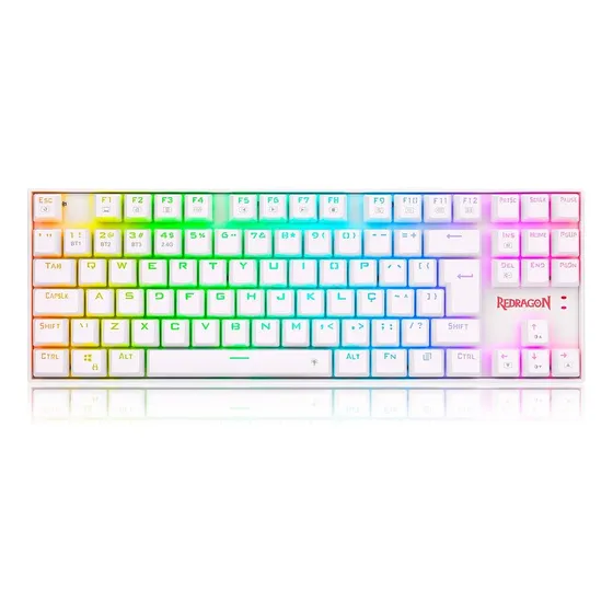 Teclado Sem Fio Redragon Kumara Pro Switch Red K552rgb-brs-w