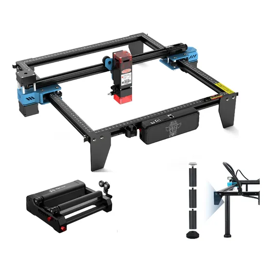 Impressora Laser 80w+ Eixo Rotativo + Pés