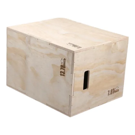 3 En 1 Caja De Plato De Madera Caja 7.9x8.7x13.8 Pulgadas