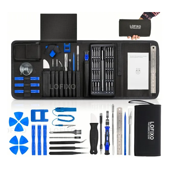 Lofixo Kit De Herramientas Ofertas Juego De Desarmadores Precisión Para Nintendo Celulares Ps4 Computadoras Lentes Etc Pack-92Pc