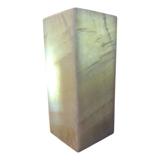 Lámpara Prisma Rectangular Buro Ónix Claro 25x10.5 Cm