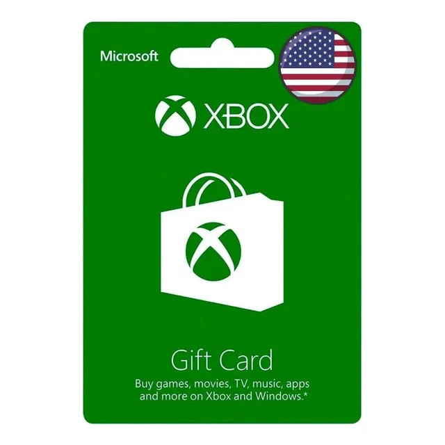 Tarjeta Xbox Live Microsoft Gift Card Usa Promoción
