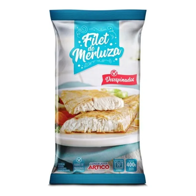 Filet De Merluza - Pack 3u De 400g - Congelados Artico